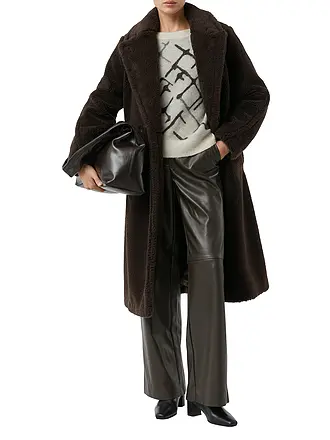 COMMA | Mantel in Felloptik | 